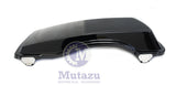 Premium Mutazu 6 x 9 Speaker Lids Vivid Black for Harley Touring Saddlebags 1B