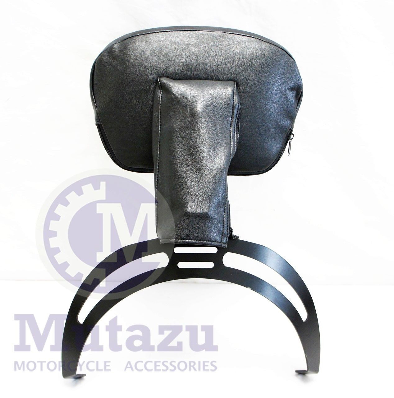 Mutazu Adjustable Height Folding Driver Rider Backrest for BMW 