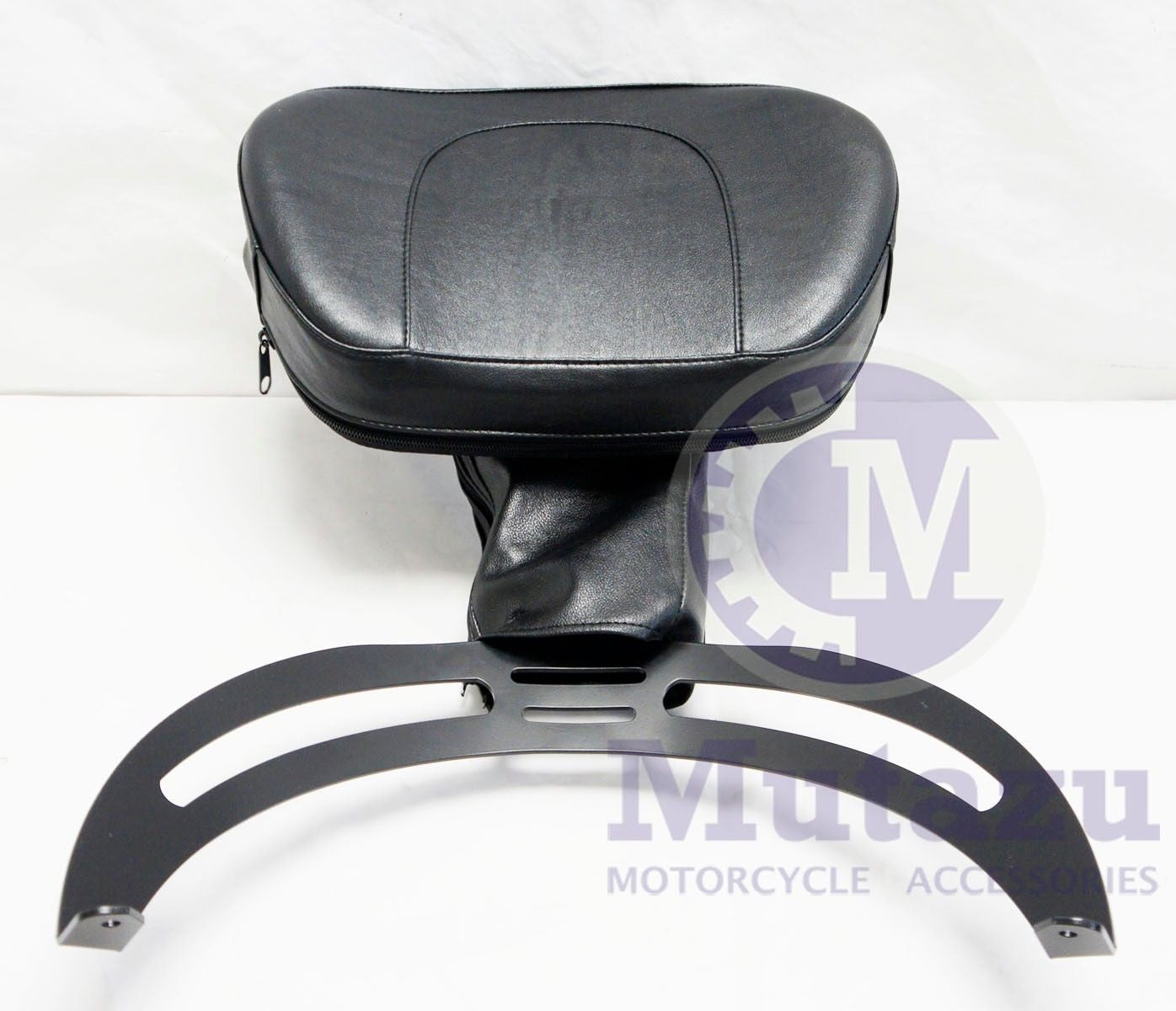 Mutazu Adjustable Height Folding Driver Rider Backrest for BMW 