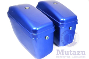 Universal GA Hard Saddlebags - Cobalt Blue