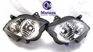 Mutazu Premium Quality Headlight assembly for Honda VFR800 VFR 800 2002-2012