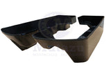 Non Tapered 4" Saddlebag Extension for 2014 & Up Harley Hard Bags