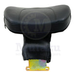 Mutazu Adjustable Foldable Driver Backrest for HONDA shadow ACE 1100 VT 1100 (DH3)