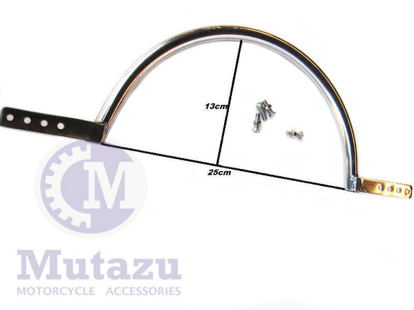 Mutazu Stainless Steel 25cm Universal Hard Saddlebag Hard Bag Stabilizer Mount