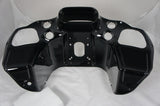 Vivid Black ABS Injection Inner & Outer Fairing for Harley Road Glide FLTR 98-13