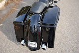 Fat Ass Wide Width 4" Extended Hard Saddlebags for H-D Touring