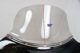 10" Clear Mutazu Aero Split Windshield Batwing Fits 94-13 Harley Touring
