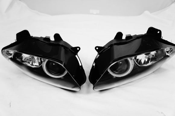 Premium Headlight Head light Assembly for Yamaha YZF-R1 2007-2008 08 07 Clear