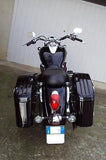 Universal HL Hard Saddlebags - Matte Black