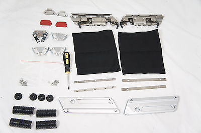 Hardware Hinge & Latch Kit for Harley Touring Hardbags (94-13)