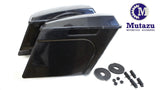 4.5" Unpainted Extended Hard Saddlebags for 94-2013 H-D Touring