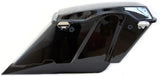 Mutazu Side Angled 7" Stretched Extended Saddlebags for 1989-2013 Harley Touring