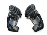 Black Vented Lower Fairing w 6x9 Speaker Boxes Pods for 19944-2013 Harley Touring