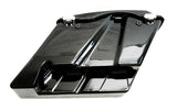 4.5" 2 Into 1 Stretched Extended Saddlebags 6x9 speaker lids for Harley 93-13