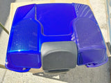 97-13 Cobalt Blue Dual 6x9 Speaker Lid for Harley Razor Chopped King Tour Pak