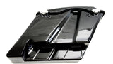 Complete 2 into 1 4.5" Extended Stretched Saddlebags w/ 6x9 speaker lids for Harley 93-13 Touring