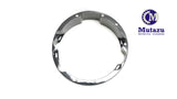 Black Billet Raked Headlight Bezel adapter for Harley Touring Models 1994-2019