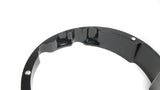 Black Billet Raked Headlight Bezel adapter for Harley Touring Models 1994-2019