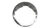 Black Billet Raked Headlight Bezel adapter for Harley Touring Models 1994-2019