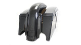 Extended saddlebags w/ CVO Dual Cut Stretched Rear Fender 4 Harley Touring 09-13