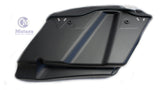 Matte Black CVO Extended Saddlebags w/ 6x9 Speaker Lids for 14-19 Harley Touring