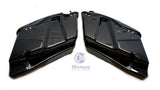 Vivid Black CVO Extended Stretched Bag w/ 6x9 Speaker Lids for 2014 UP Harley Touring