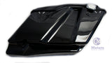 Vivid Black CVO Extended Stretched Bag w/ 6x9 Speaker Lids for 2014 UP Harley Touring