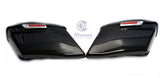 Vivid Black CVO Extended Stretched Bag w/ 6x9 Speaker Lids for 2014 UP Harley Touring
