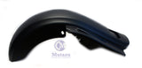 Matte Black No Cut CVO Extended Rear Fender w LED Light for 09-13 Harley Touring