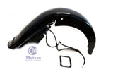 Mutazu Dual Cut Out CVO 4" Extended Rear Fender with LED & Wire Harness for 93-08 Harley Touring
