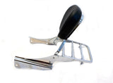 Chrome Sissy Bar Backrest & Luggage Rack for 01-08 Honda Spirit 750 VT750 DC