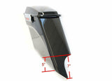 7" Angled Extended Saddlebag with Extended Rear Fender for 09-13 Harley Touring