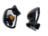 Mutazu Black Assembly Rear View Mirrors for 2001-2012 Honda Goldwing GL1800