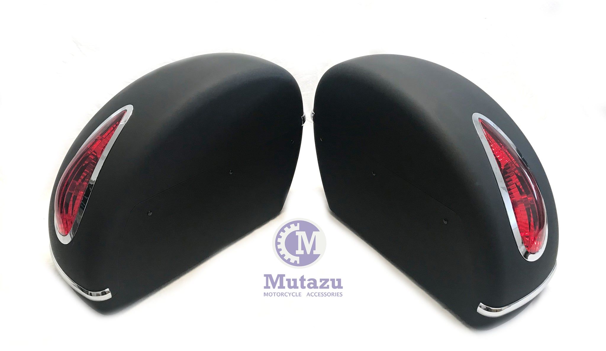 Universal MU Hard Saddlebags - Matte Black – Mutazu Inc