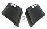 No Cut Out Matte Black Extended Stretched Saddlebags for 94-2013 Harley Tourings