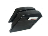 Complete Stock Hard Saddlebags w/ Dual Speaker Lids for 1994-2013 Harley Touring