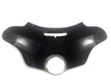 Vivid Black 2014 15 16 & Up Outer Fairing Batwing Upper Cowl for Harley Touring