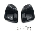 Mutazu Lower Vented Fairing 6.5" Speaker Pods w/ Grills - 2014 up Harley Touring