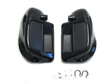 Mutazu Lower Vented Fairing 6.5" Speaker Pods w/ Grills - 2014 up Harley Touring