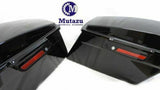 04 -14 Sportster Saddlebag Conversion Brackets + Mutazu Hard Touring Saddlebags