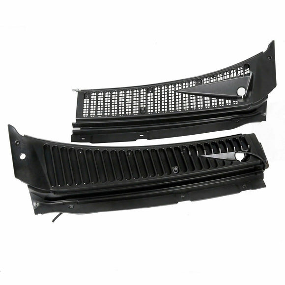 For Ford F250 F350 F450 Excursion Windshield Wiper Vent Cowl Screen Cover Panels***