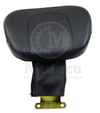 Mutazu Foldable Driver Backrest for Harley Softail Heritage Fat Boy 93-06 DH6
