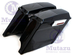 Complete Harley Touring 4" Extended SaddleBags with 6x9 Speaker Lids Saddle bags(94-2013)
