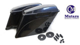 4.5" Unpainted Extended Hard Saddlebags for 94-2013 H-D Touring