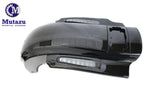 2 into 1 Black Rear CVO Style Fender System W/ light For Harley Touring Electra Glide 2009-2020
