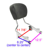 Detachable Chrome Sissy Bar for 2009 -up Harley Touring