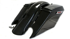 7" Angled Extended Saddlebag with Extended Rear Fender for 09-13 Harley Touring