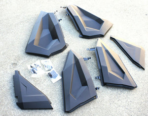 Inserts Panels Half Lower Door For Polaris RZR XP4 1000 XP 900 S4 XP 4D 2014-19