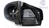 Vivid Black Lower 6.5" Speaker Pod Vented Fairing Kit for 2014 up Harley Touring