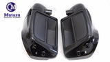 Mutazu Lower Vented Leg Fairing 6.5" Speakers W/ Grills Harley Touring 2014-2018